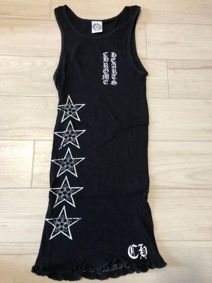 レア！廃盤 正規品 新品未着用 スターモチーフ クロムハーツ タンクトップ