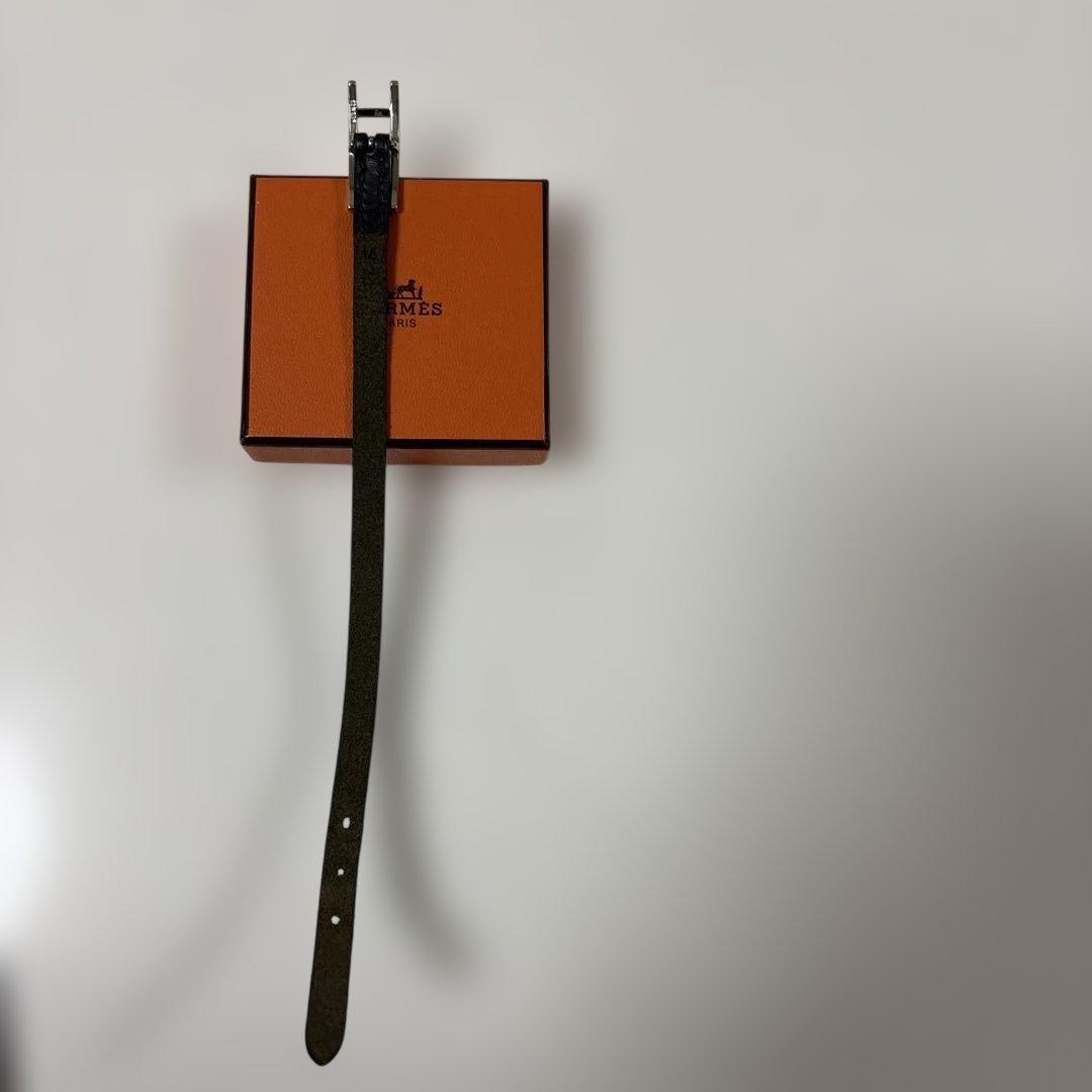 HERMES レザー ブレスレット