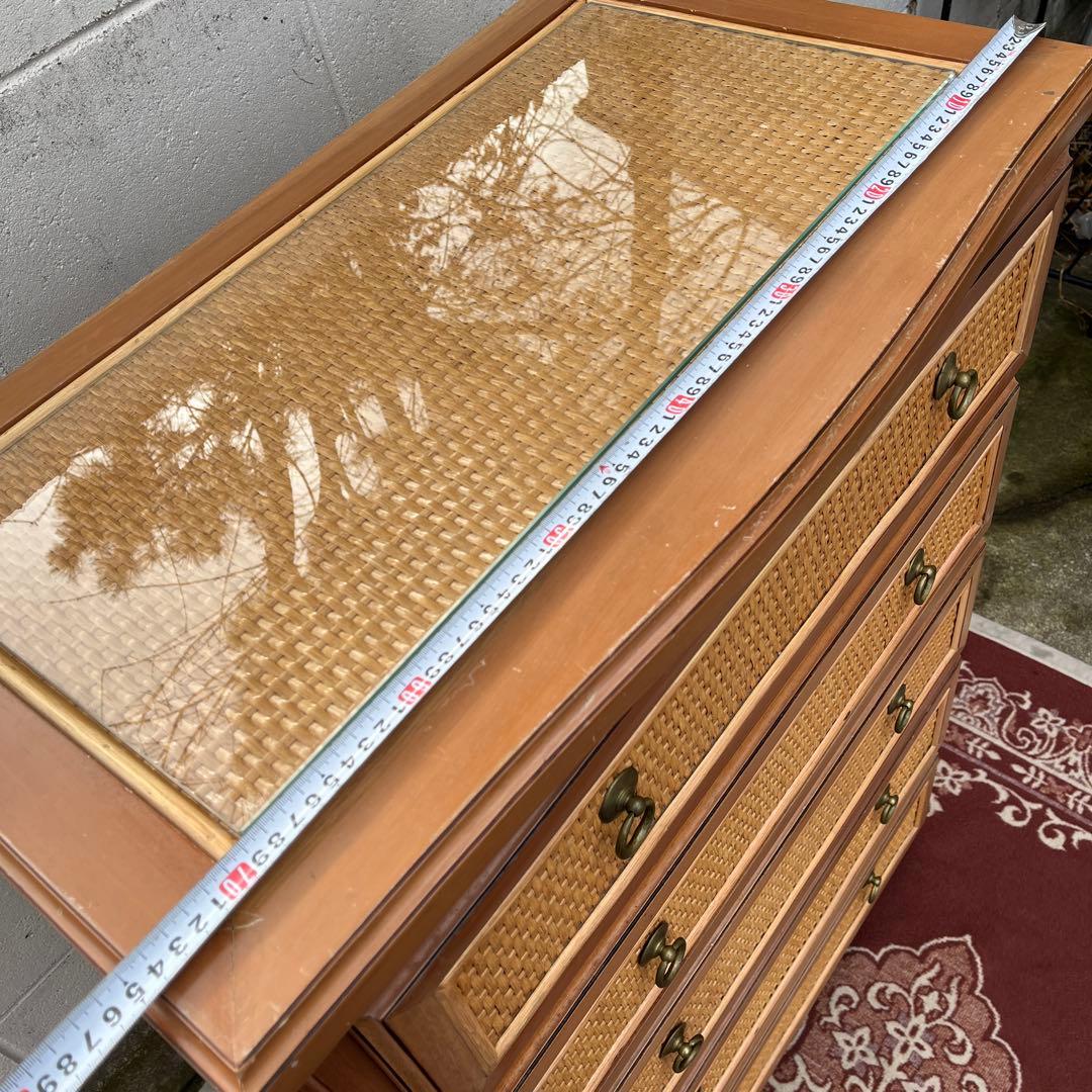 高品質◾️ 横浜Kazama カザマ 引き出し5杯 チェスト 収納棚 整理棚