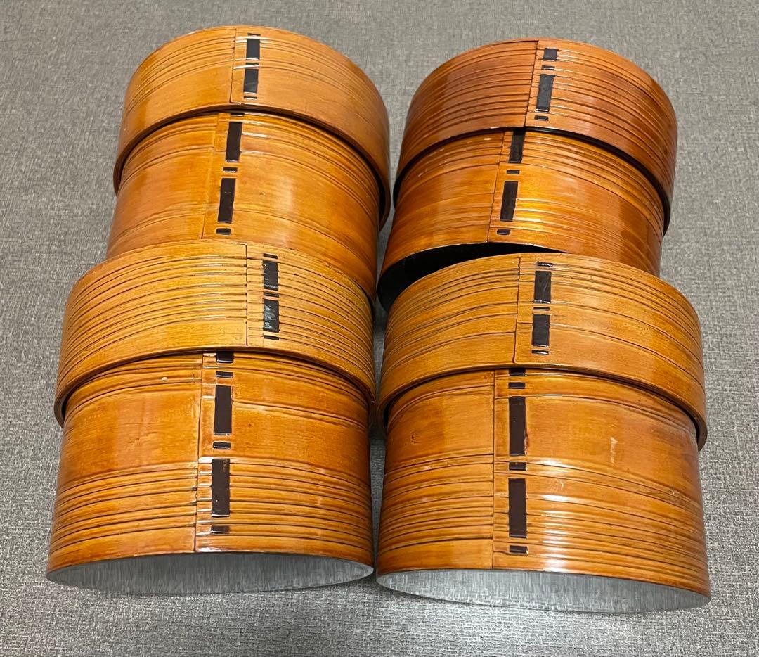 年代物　曲げわっぱ　おひつ　弁当箱