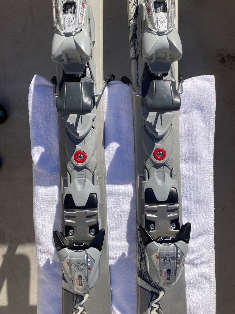 ショートスキー(ファン ミドル ミッド) 解放ビィンディング K2 marker