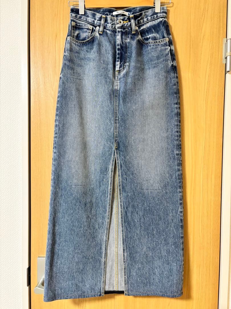 Whim Gazette デニムスリットスカート