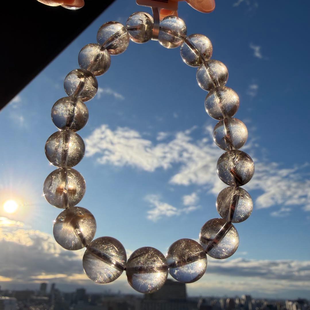 稀少 プラチナルチル 上質ブレスレット 10mm