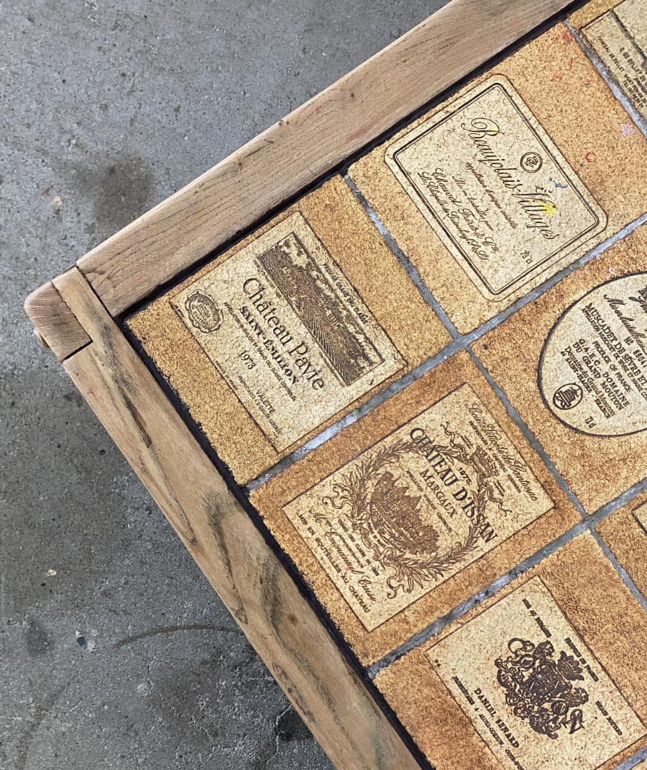 Roger Capron フランス ビンテージ テーブル ぺリアン