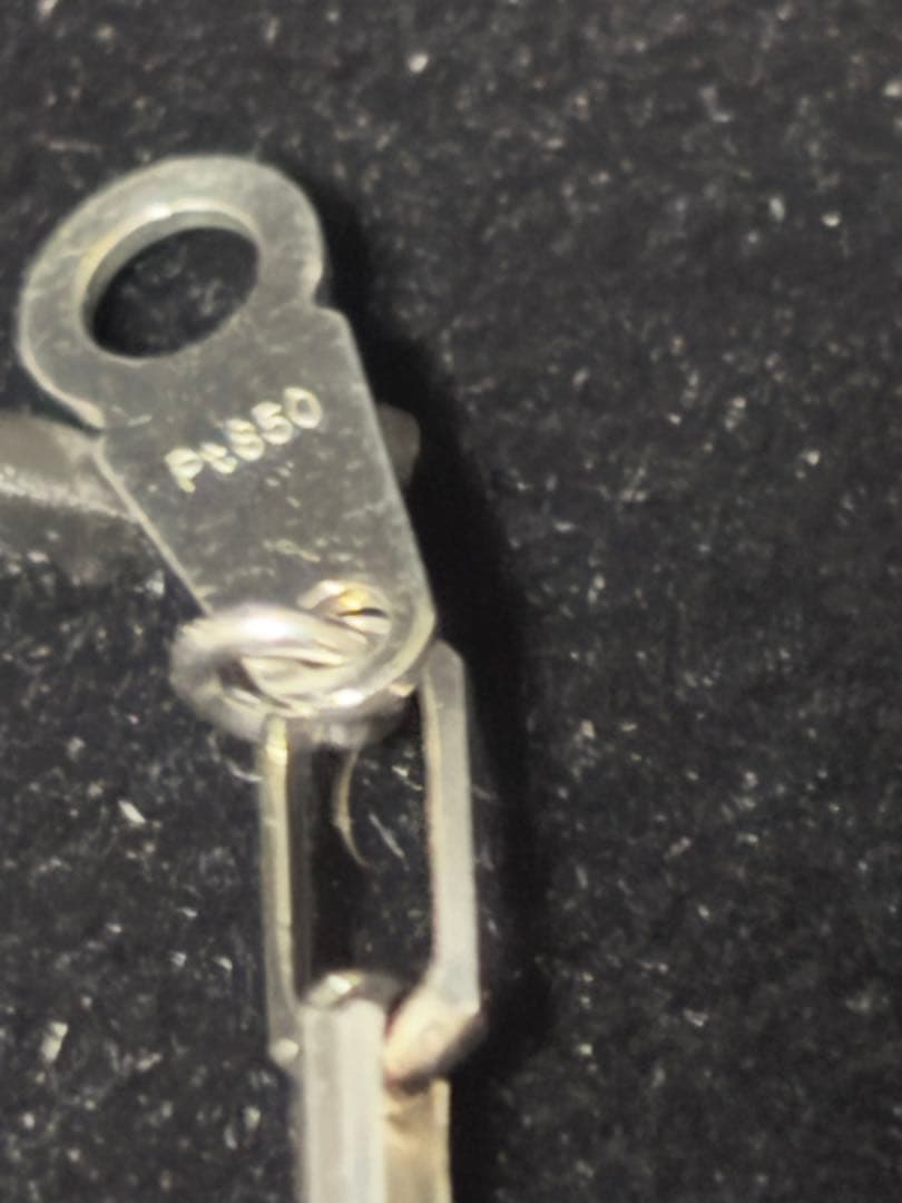 プラチナ クリップ ブレスレット4.2ｇ