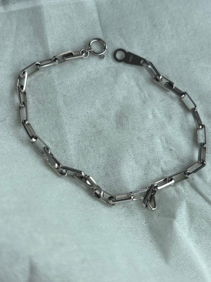 プラチナ クリップ ブレスレット4.2ｇ