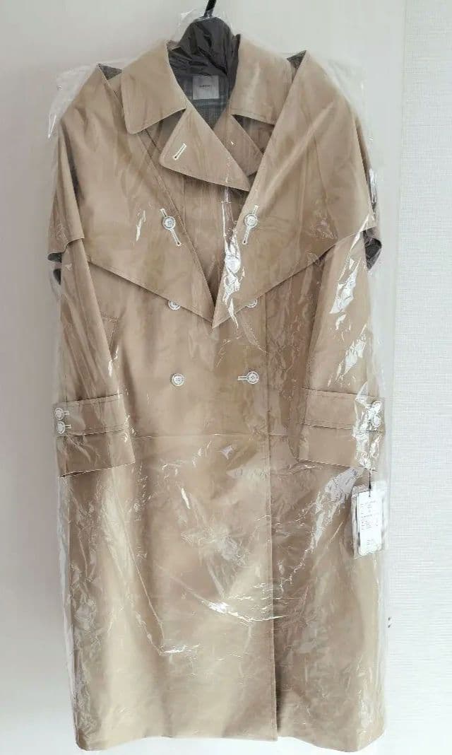 【タグ付新品・未使用】shirocon リリベットトレンチコート　36 yori