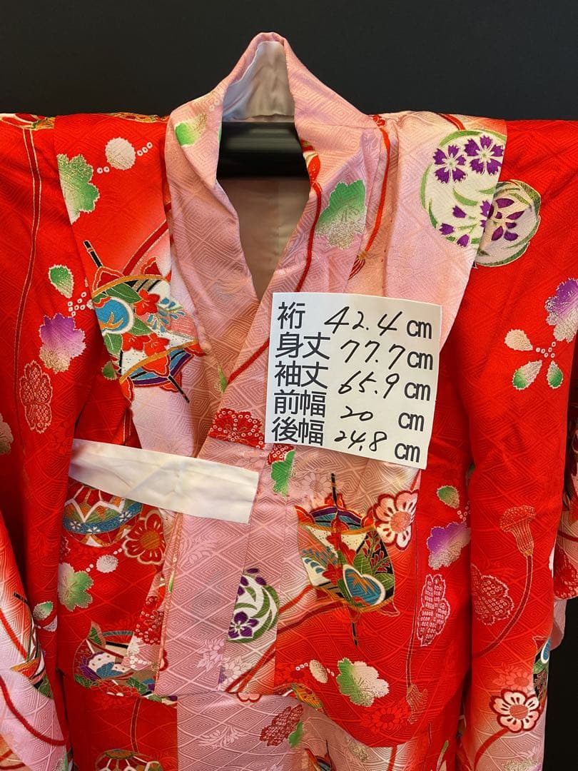 七五三女児5〜3歳用Mサイズフルセット