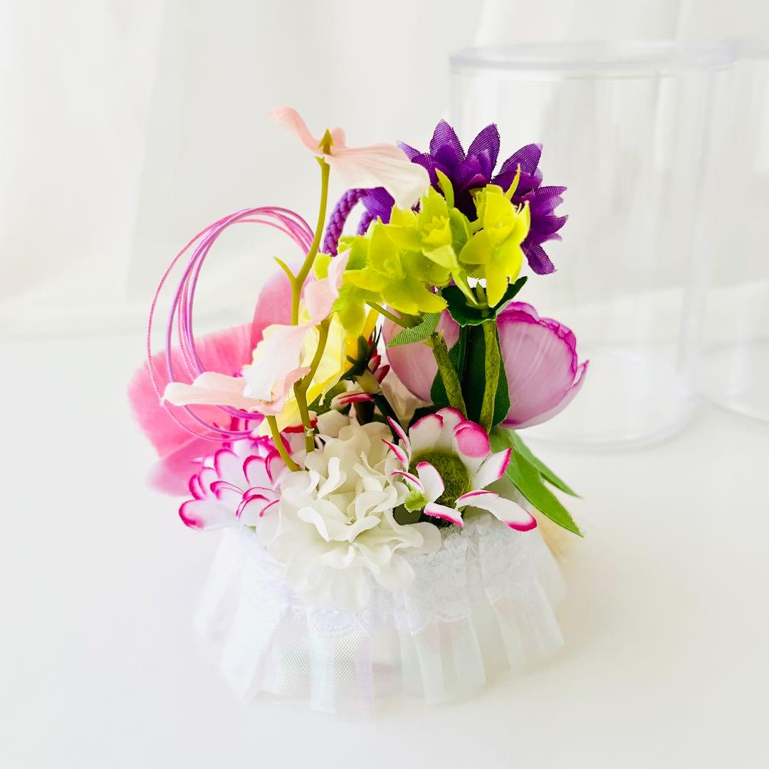 いいね不要様 オーダー 仏花 2対 ケース入り 仏花 一対