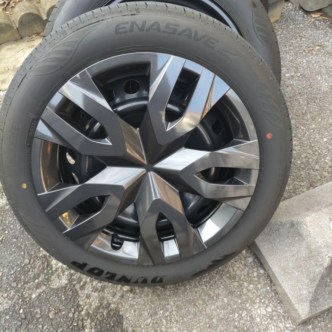 新車外し2024年製造 ダンロップ195/60R17 トヨタプリウス純正