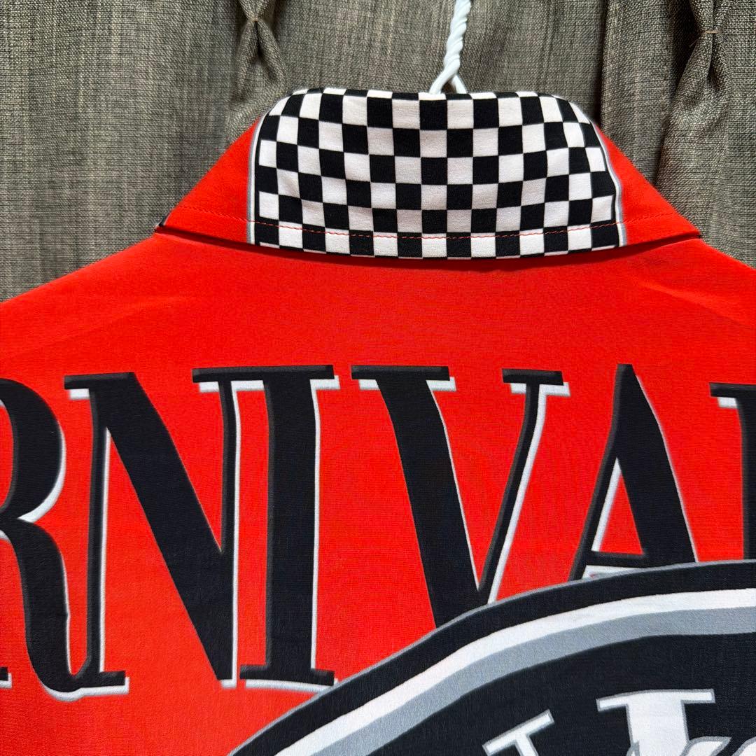 BARNI VARNO レッド 長袖シャツ L