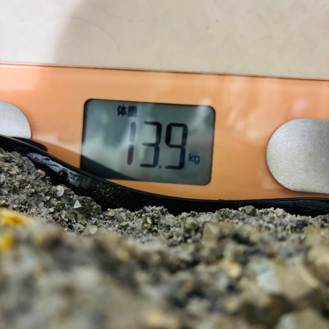 天然パイライト クラスター パワーストーン 鉱物 原石 鉱石 水晶 黄鉄鉱