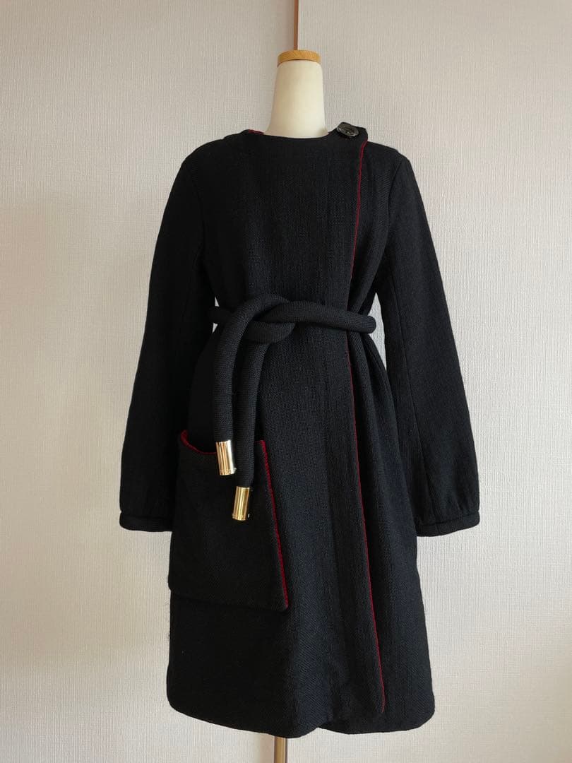 Louis Vuitton 2013年秋冬コレクション　ベルベットウールコート