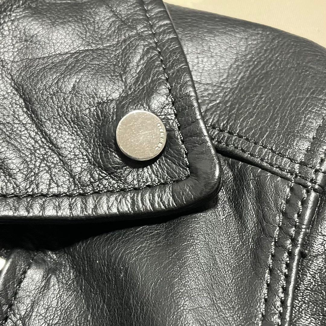 DIESEL/ディーゼル/ライダースジャケット/M/ブラック