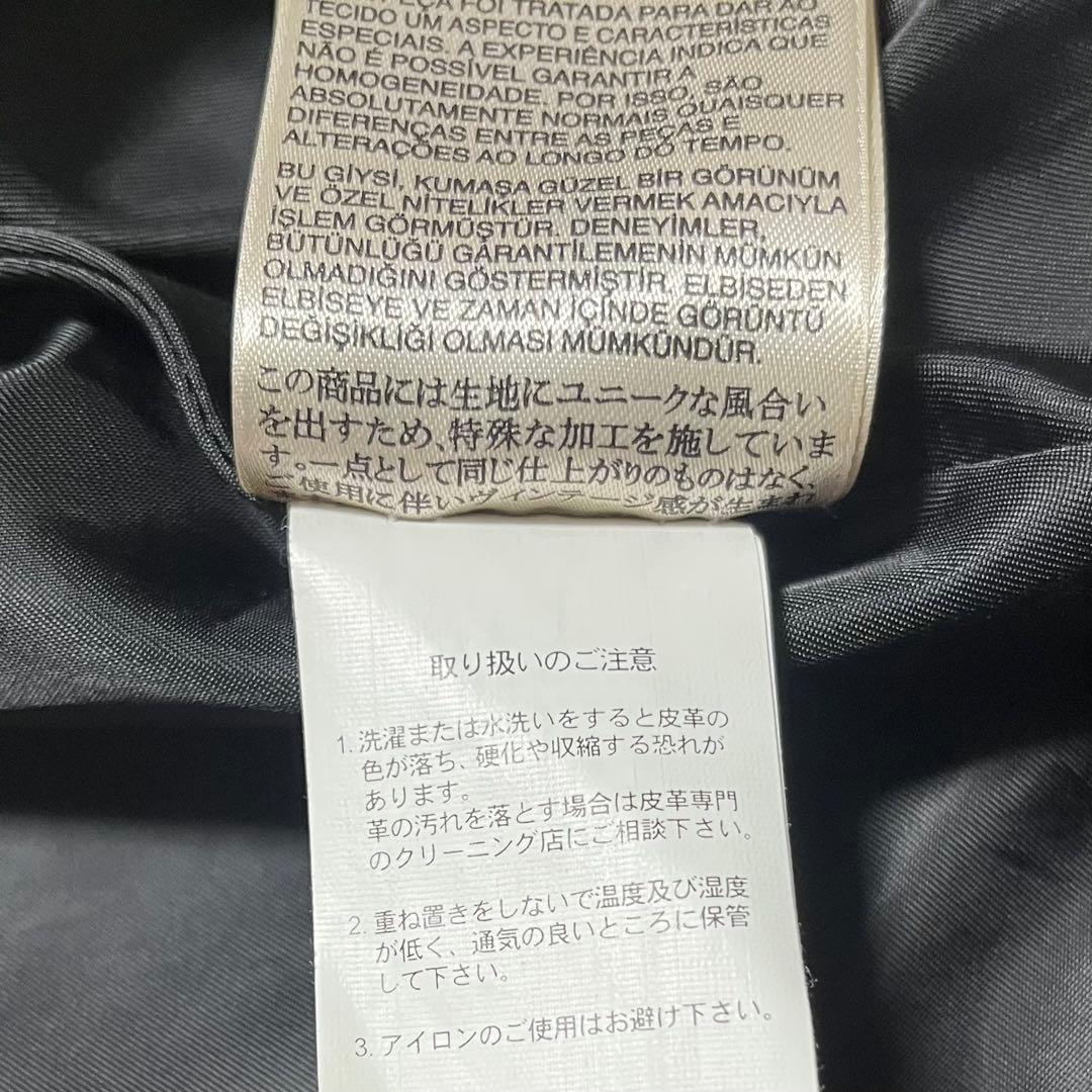 DIESEL/ディーゼル/ライダースジャケット/M/ブラック