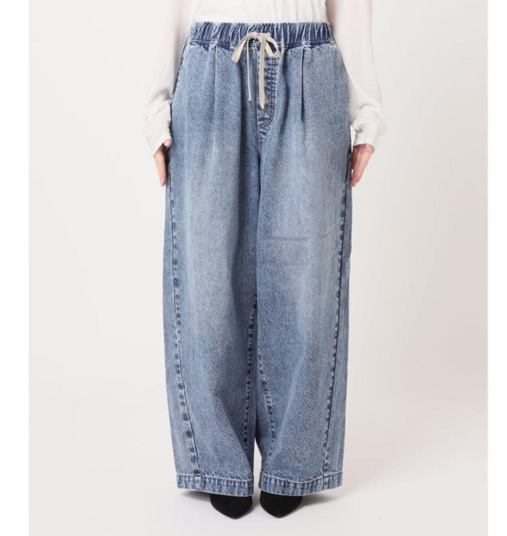 JOURNAL STANDARD イージーデニムワイドパンツ
