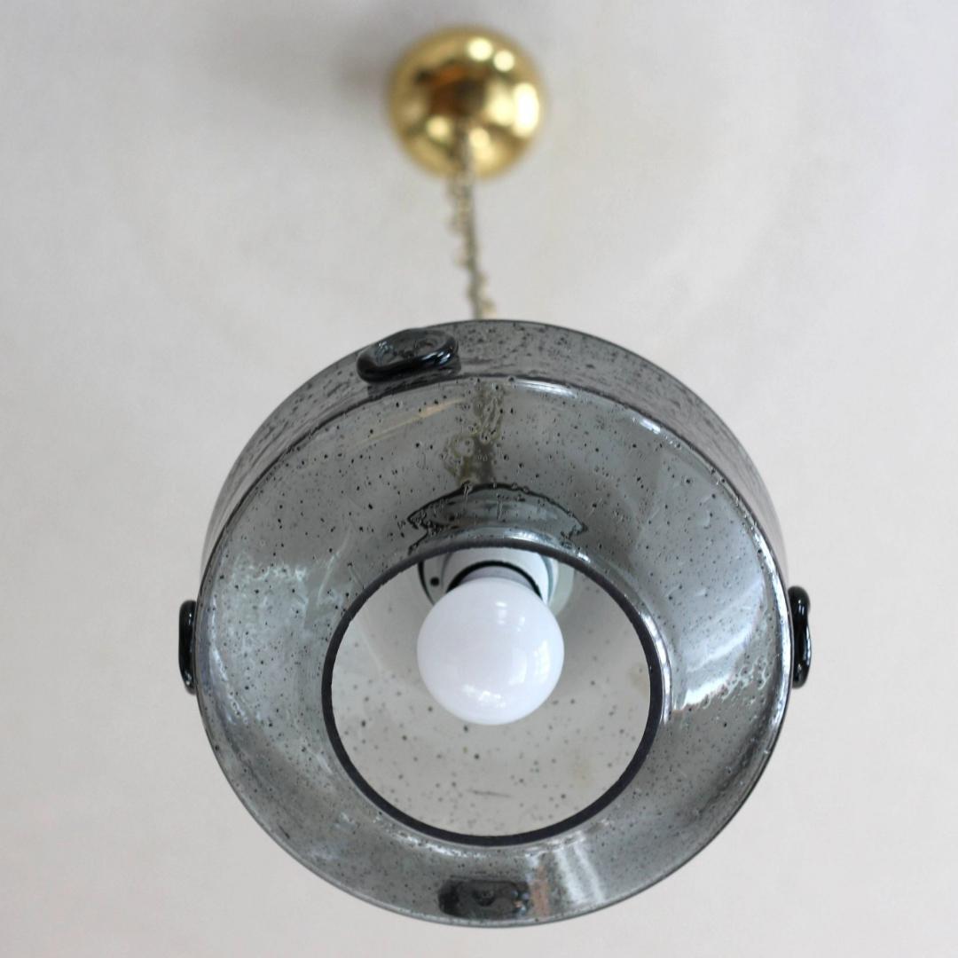 【貴重】エリックホグラン　Erik Hoglund　ペンダントライト　北欧ガラス