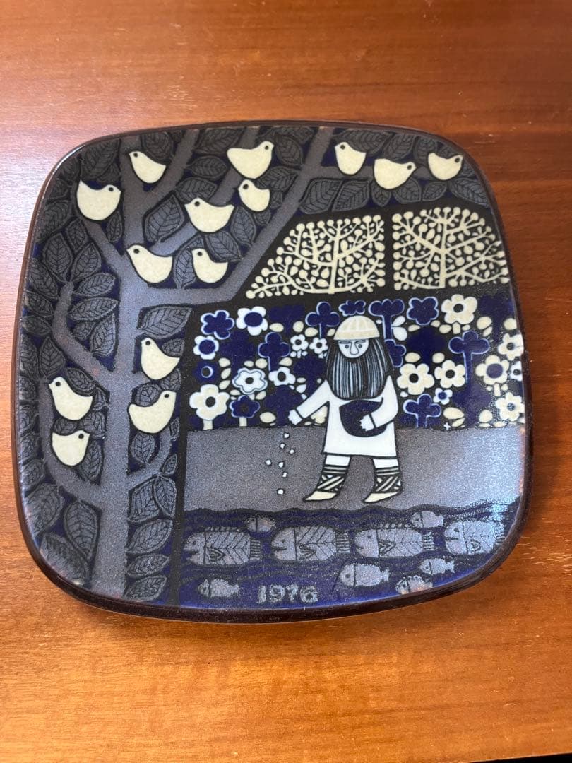 アラビア Arabia　カレワラ Kalevala　イヤープレート 1976 箱