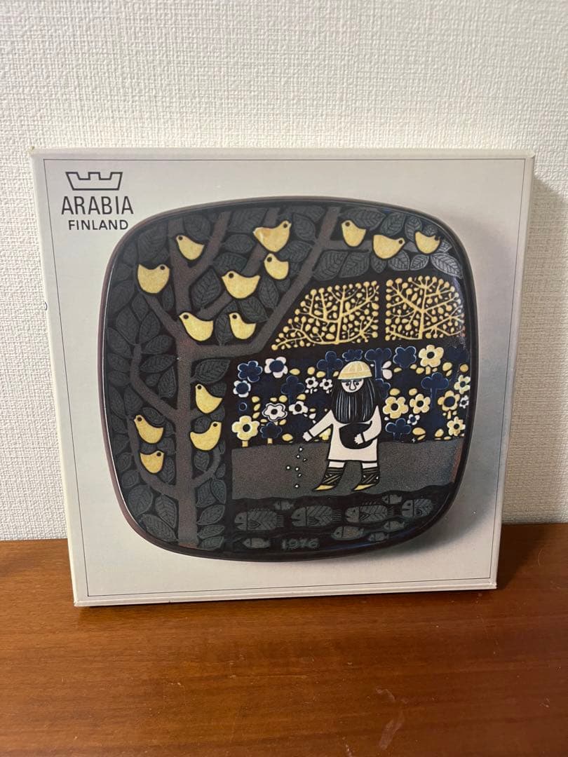 アラビア Arabia　カレワラ Kalevala　イヤープレート 1976 箱