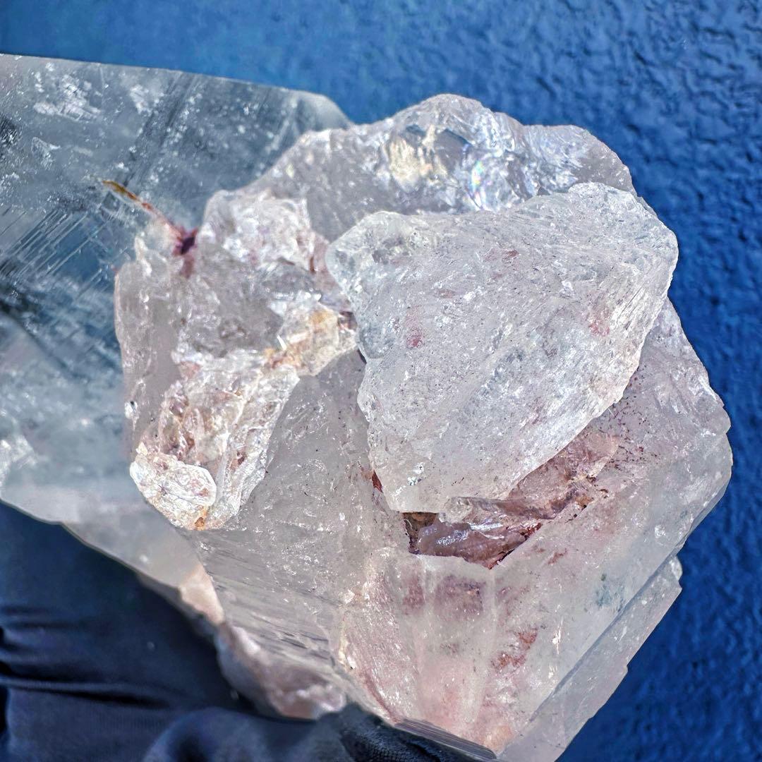 別格高級品 ❗️巨大❗️超強いパワー虹入り☆ヒマラヤ水晶パワーストーン浄化A1455