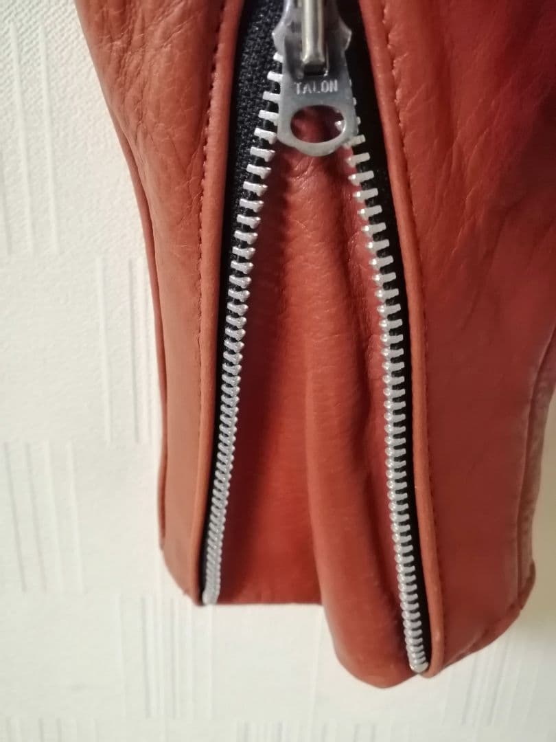 schottライダースジャケット618サイズ38茶革ブラウン美品