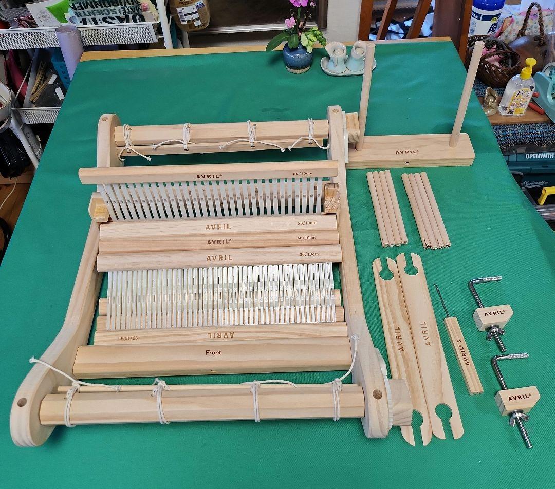 機織り機　AVRIL 織り機 Loom30cm 4種類のへドル