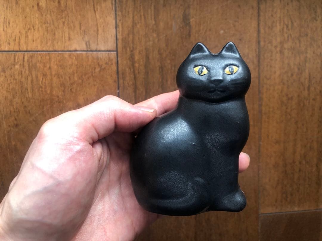 Lisa Larson リサ・ラーソン マンズ 黒白セット