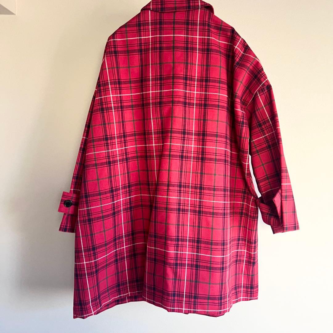 Traditional Weatherwear MALTON コート 赤チェック
