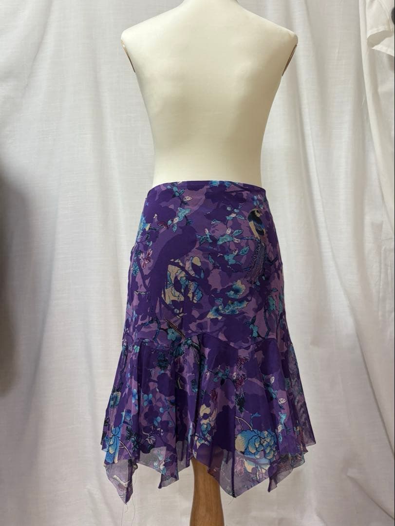 Vivienne tam 紫 スカートshort skirt