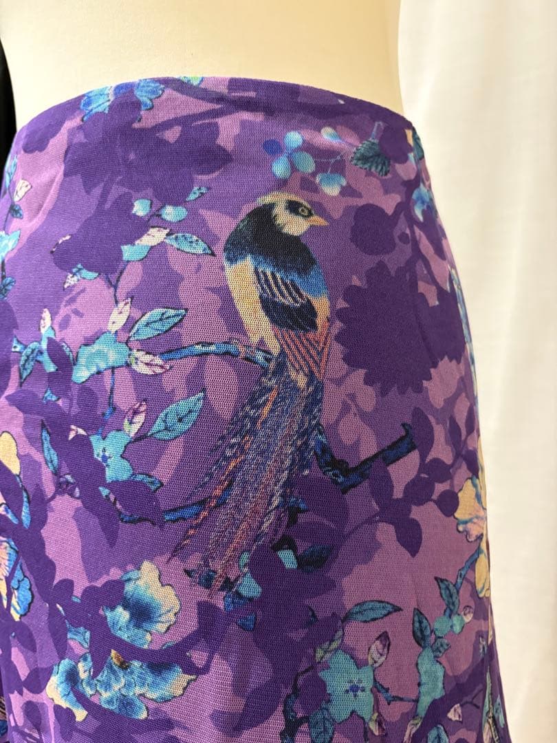 Vivienne tam 紫 スカートshort skirt