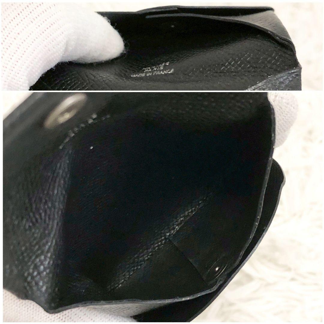 エルメス　ケース　小物入れ　ブラック　男女兼用