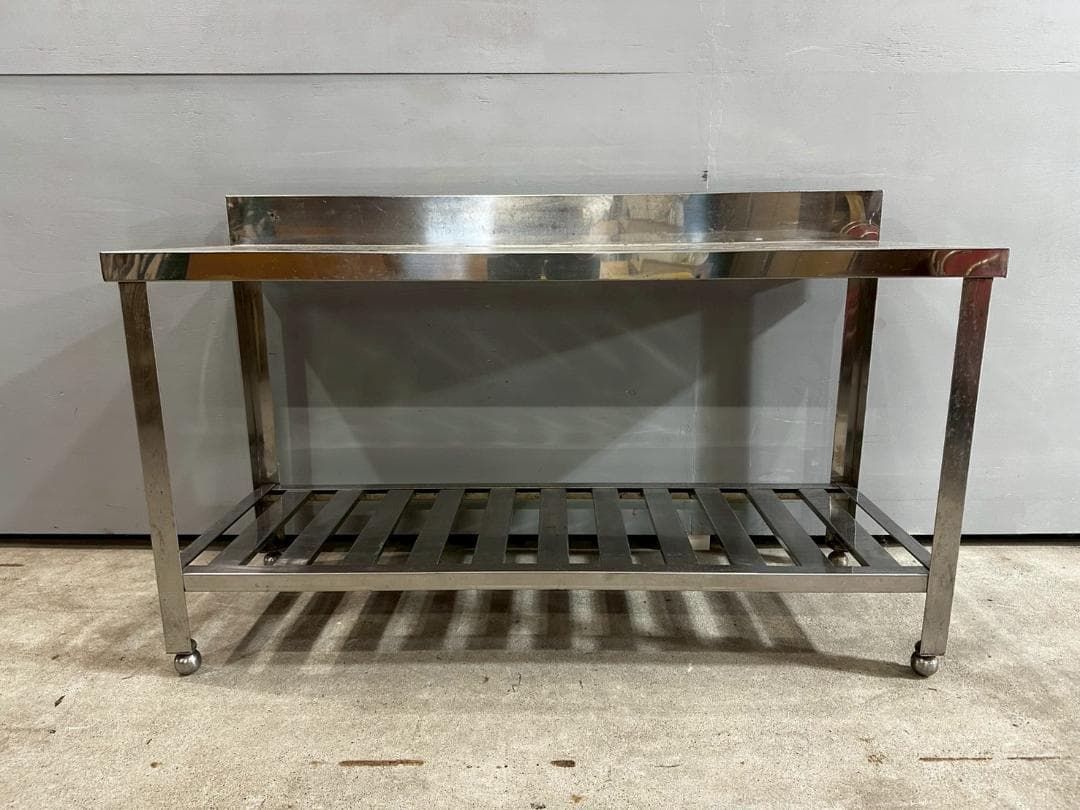 ステンレス製 BG付作業台 作業台 調理台 業務用 厨房機器 店舗 RW359