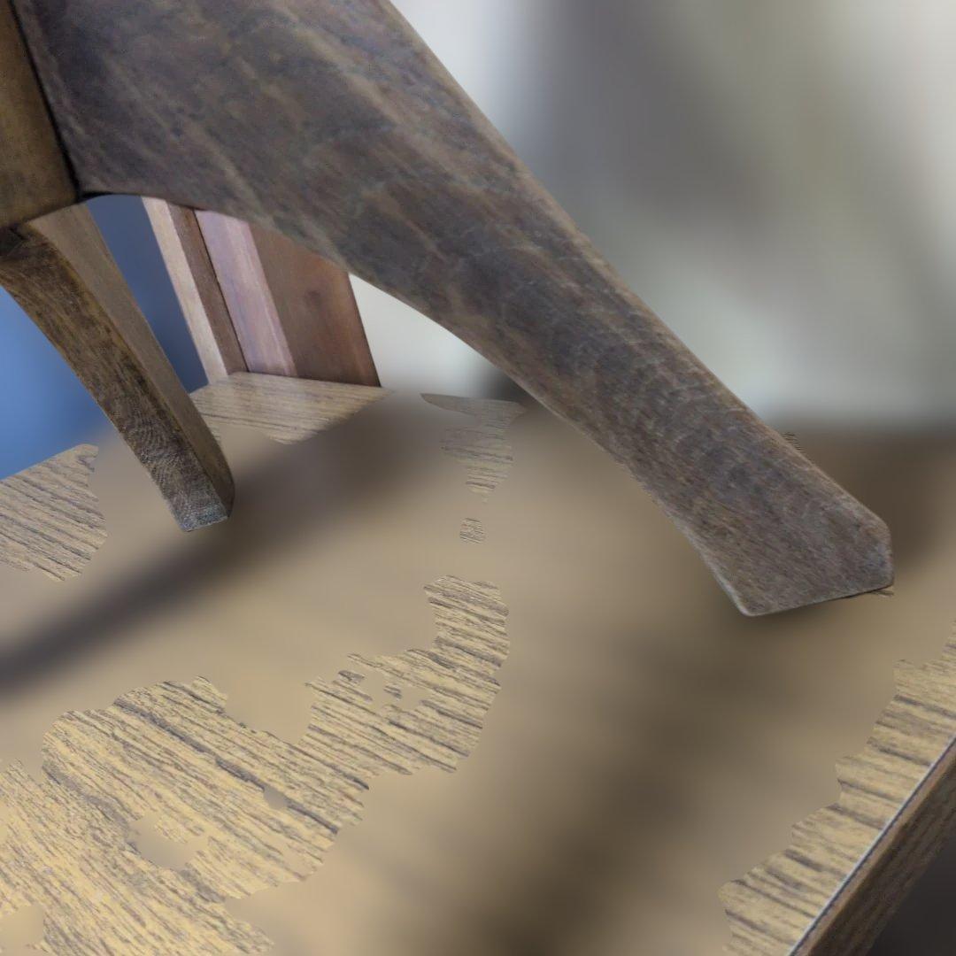 ブロカント古道具アンティークスツール　回転椅子　　 飾り台