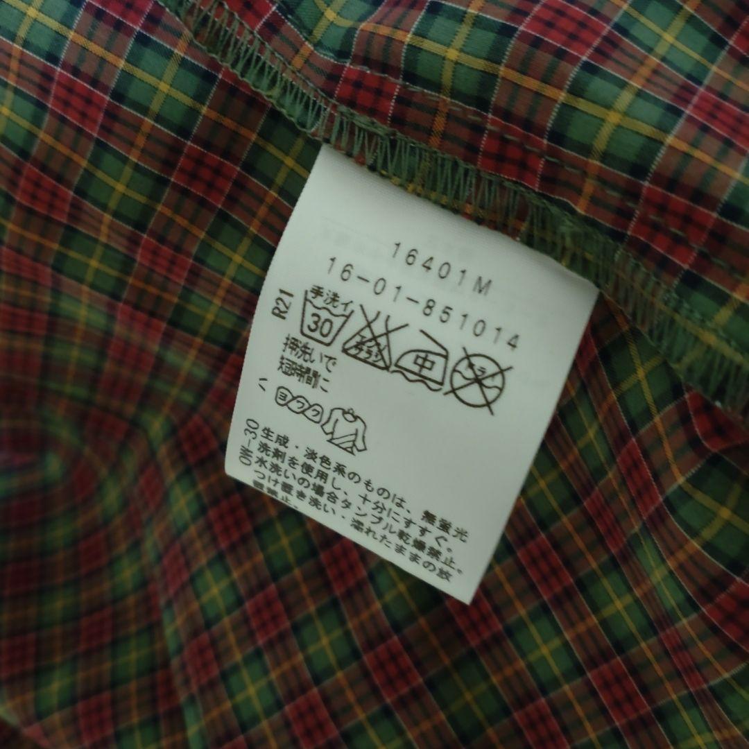 ヴィヴィアンウエストウッド　チェック柄 半袖シャツ 花柄プリント