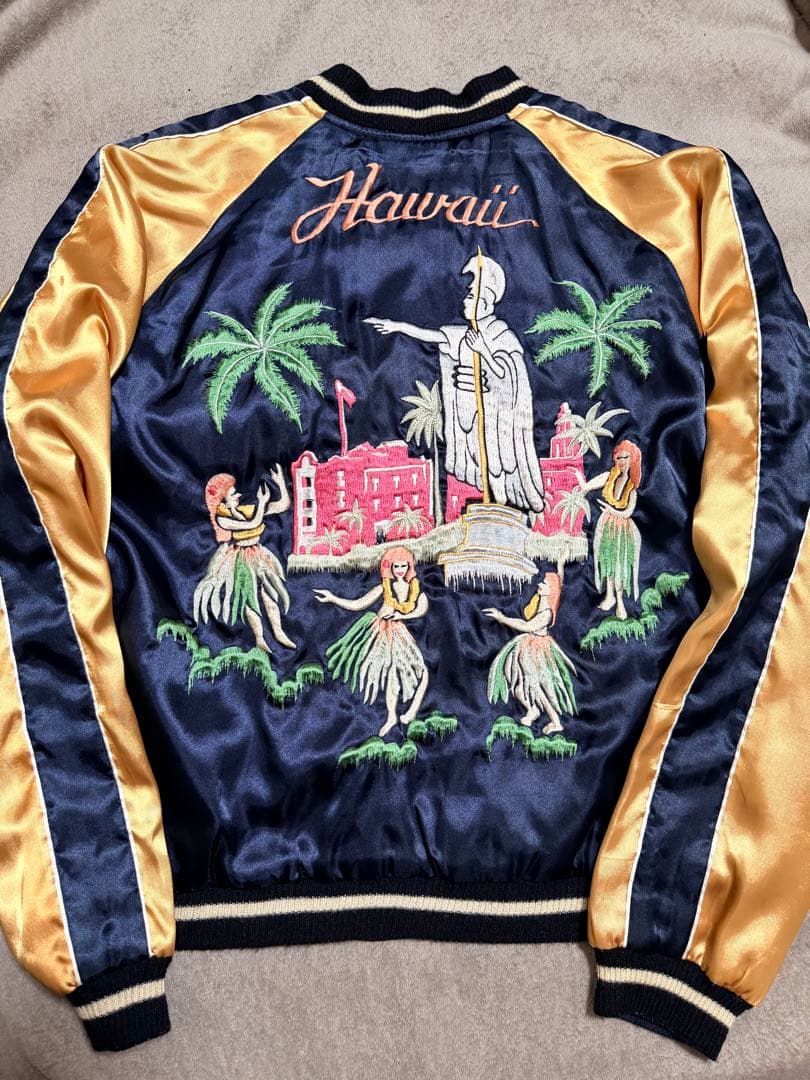 ２面用 テーラー東洋 USA hawaii 龍日本限定 スカジャン unisex