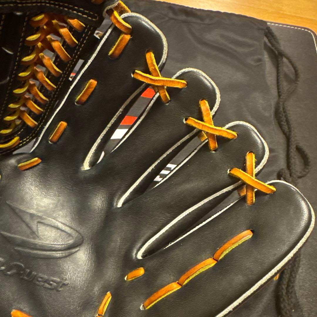 D-Quest DKY150 オールラウンド用 硬式グローブ 型付け済 即戦力