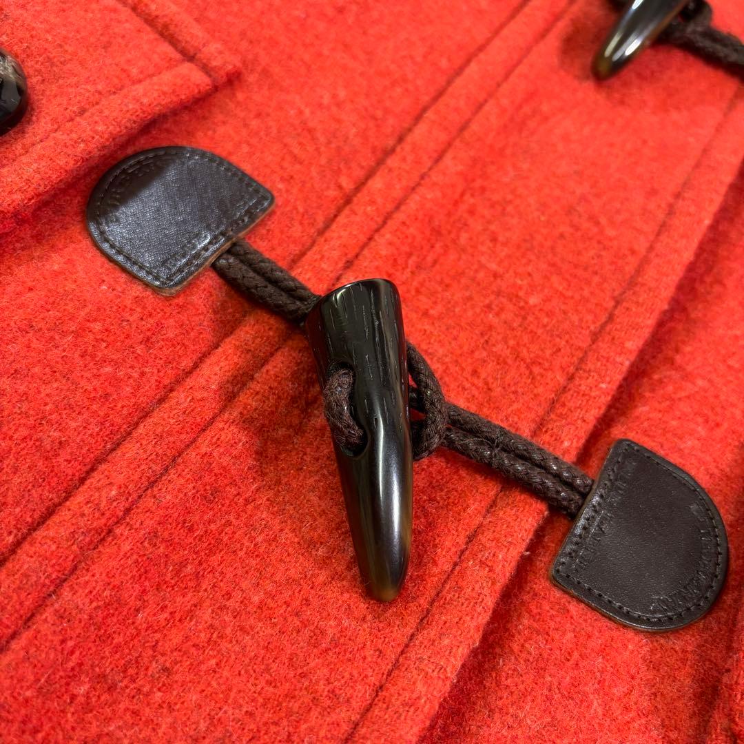 バーバリーロンドン　ブルーレーベル　ノバチェック　フード　ダッフルコート　36