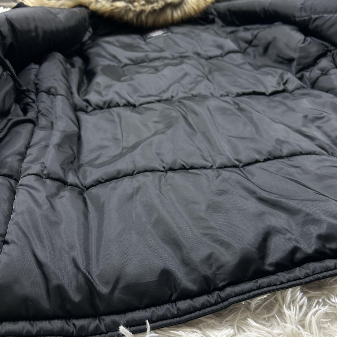 未使用級　希少サイズ　3L アルファインダストリーズ　N-3B 黒　ブラック