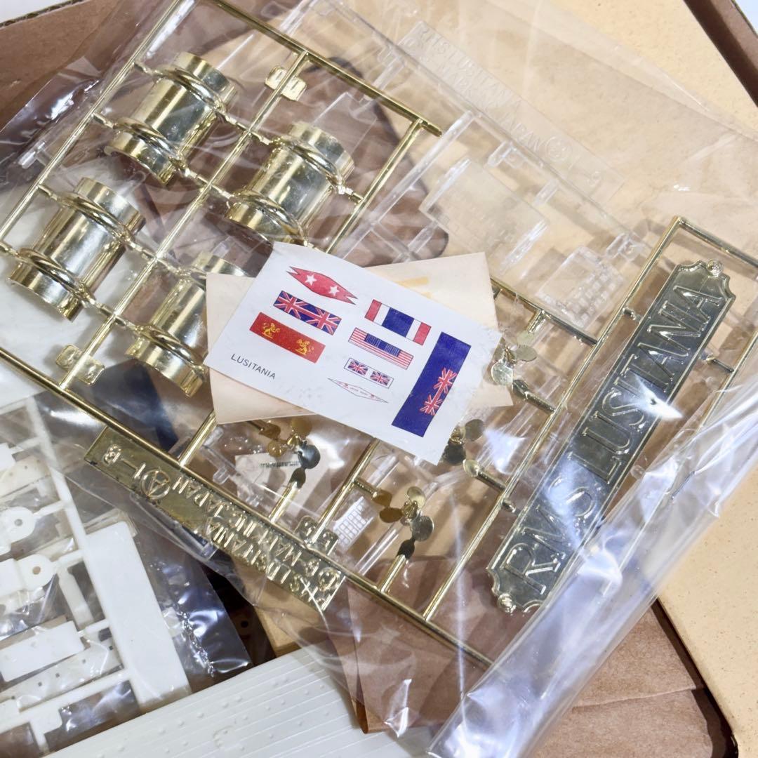 希少！未組立品！ジーマーク ルシタニア 1/350 偉大な豪華客船