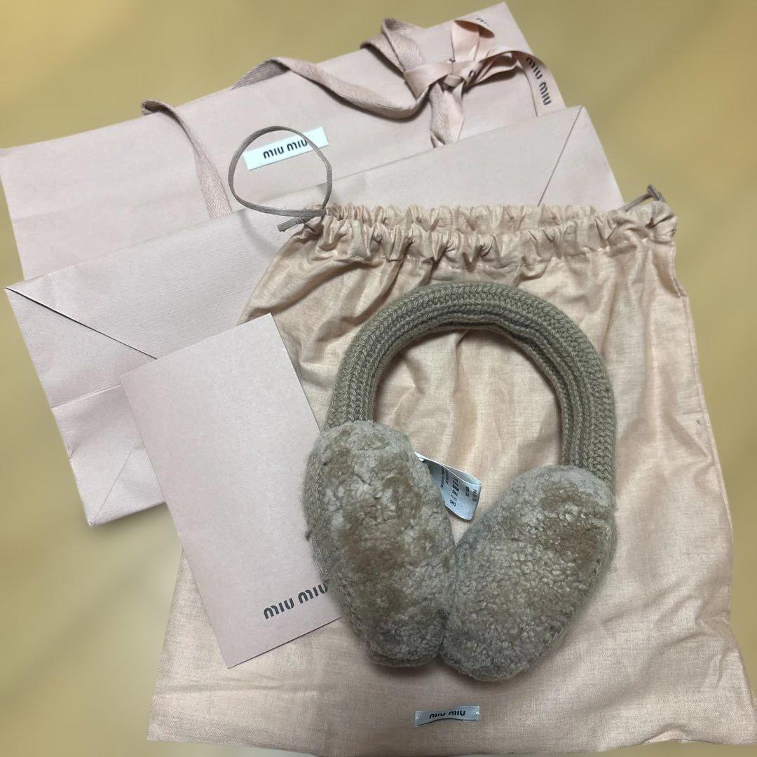 miumiu イヤーマフ 耳あて
