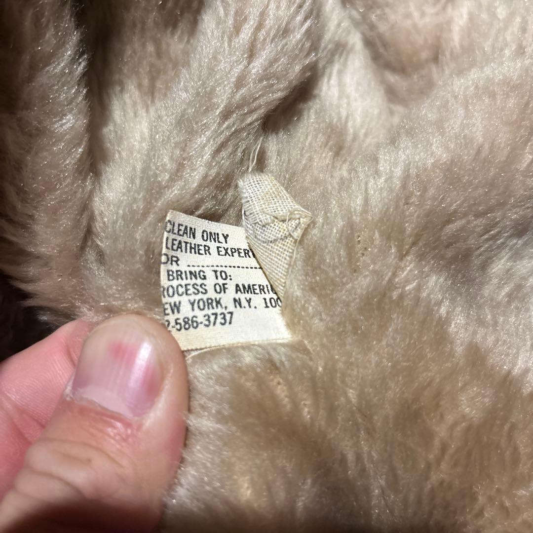 Excelled G-1本革　フライトジャケット ボア