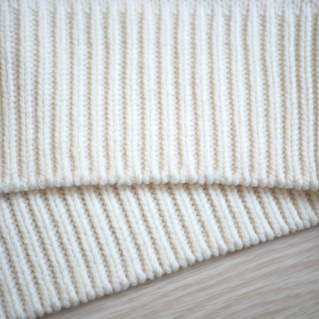 【 GALERIE VIE 】ファインウーステッド クルーネックニット