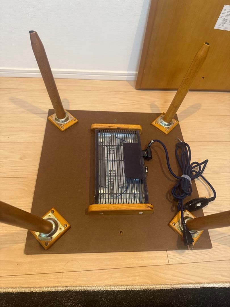 こたつテーブル　正方形　W60 x D60 x H36.5cm