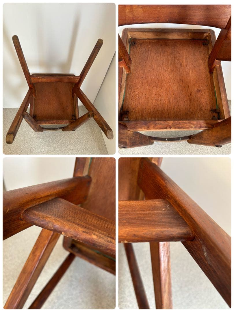 オールドマルニ　MARUNI①デルタチェア①ヴィンテージ　アンティーク　レトロ