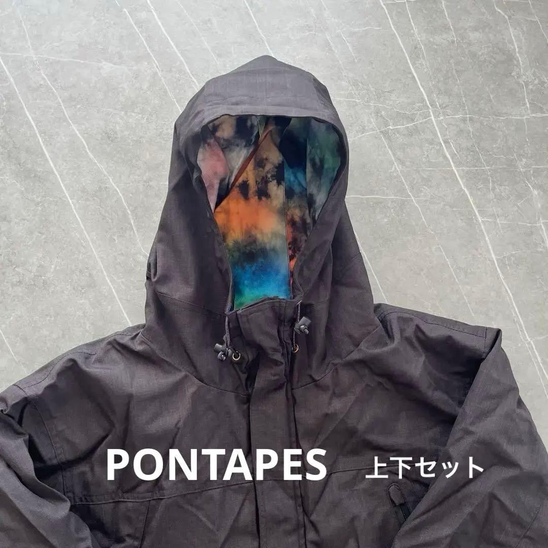 ポンタペス　スノボウェア　XXL メンズ　スノーウェア　セットアップ　上下
