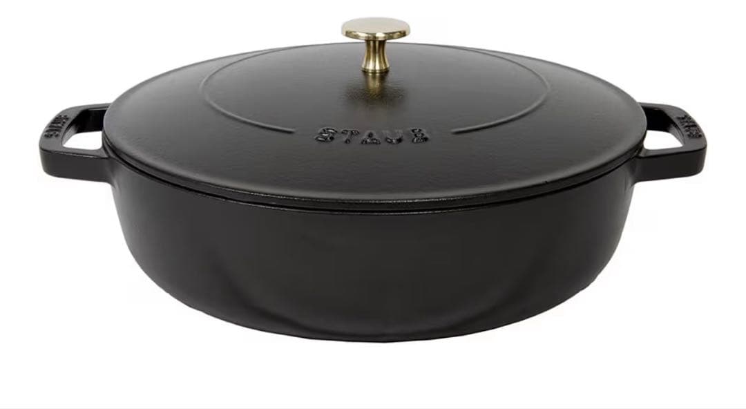 ストウブ staub 鍋 ブレイザーソテーパン 28cmブラック [並行輸入品]
