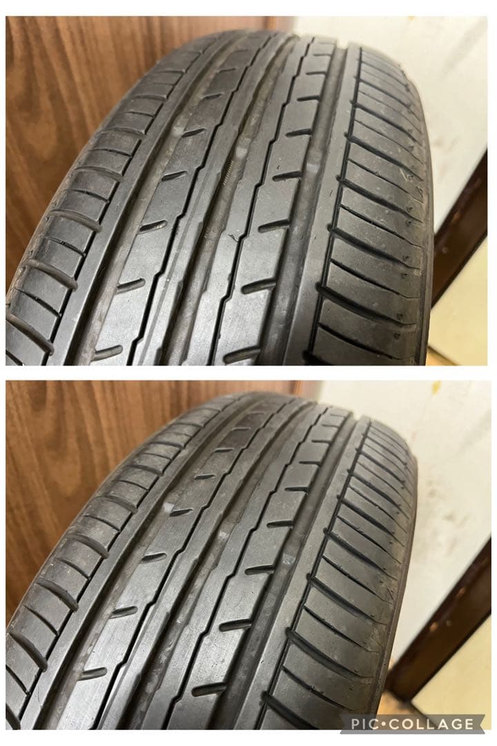 期2024年製 ヨコハマ中古サマータイヤ165/55R15 ４本セット 軽自動車