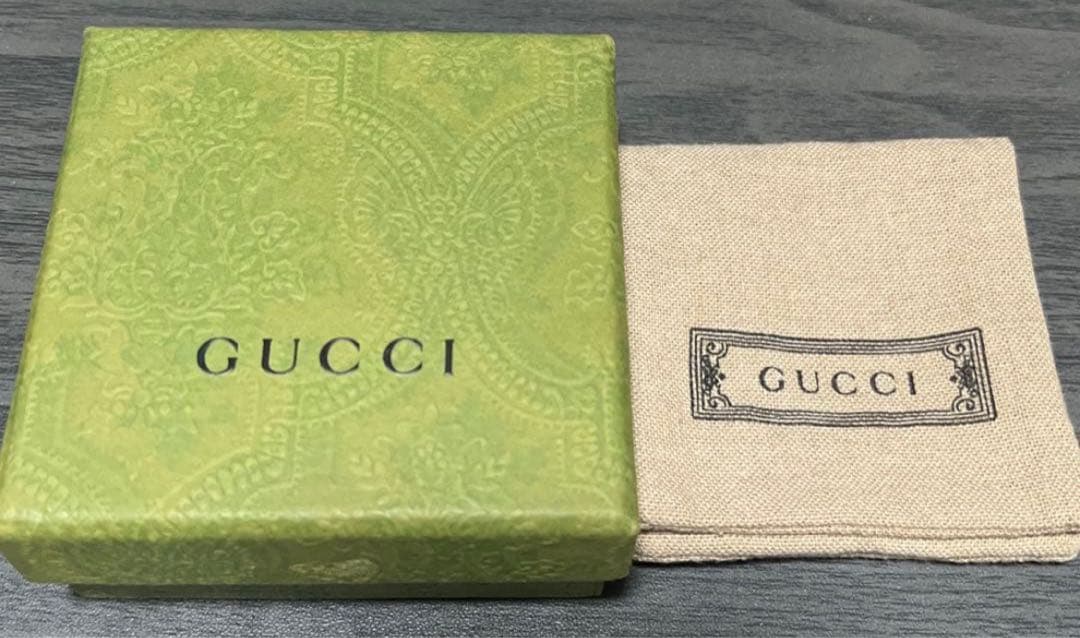 極美品‼️GUCCI 指輪　ダブルGチェーンモチーフリング　23号