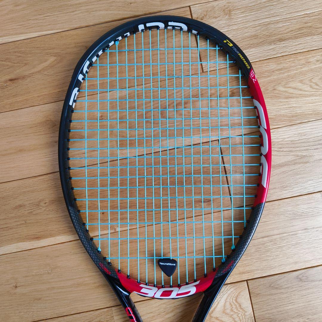 テニスラケット 305g 95インチ 18x19
