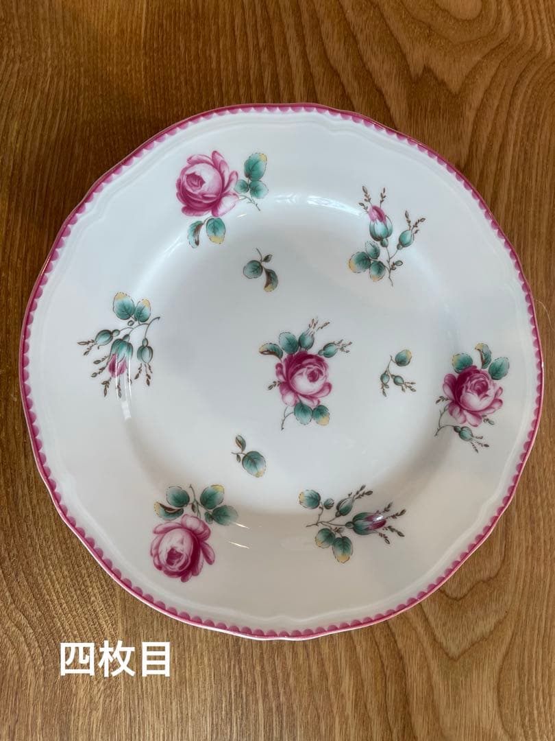 アンティークローズ　リチャードジノリ　プレート　6枚セット　19センチ　デザート